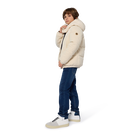 Bi-materiaal donsjack BOSS 
                    BOY