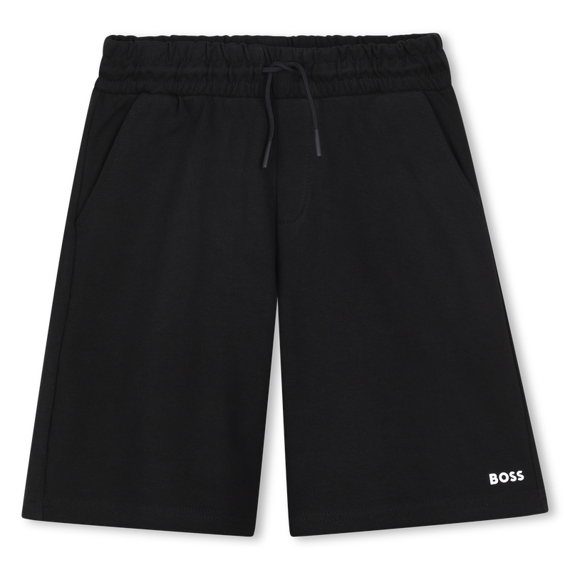 Katoenen polo en short BOSS 
                        BOY