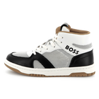 Hoge sneakers met veters BOSS 
                    BOY