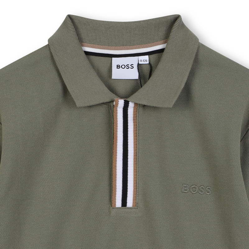 Poloshirt met lange mouwen BOSS 
                        BOY