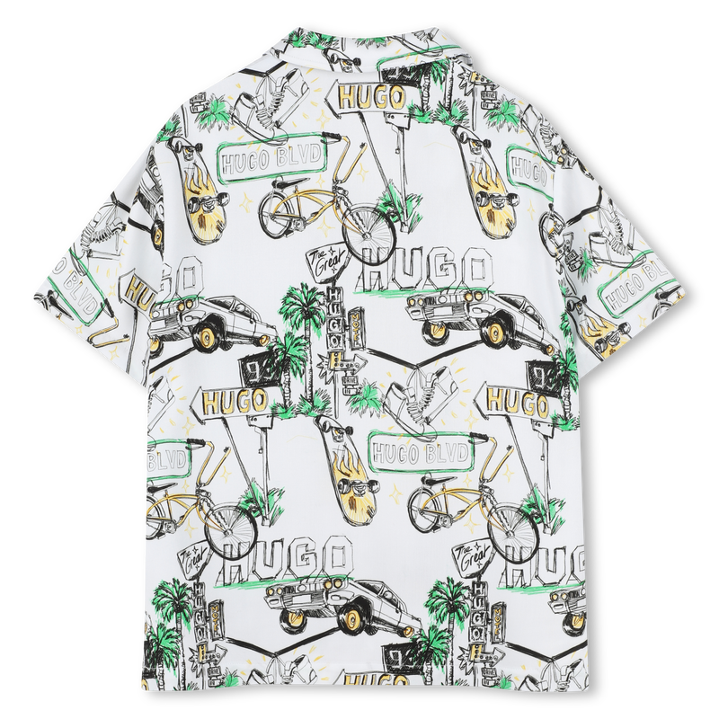 Chemise &agrave; manches courtes Hugo 
                        GARCON