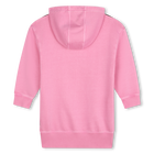 Fleece jurk van katoen MARC JACOBS 
                    GIRL