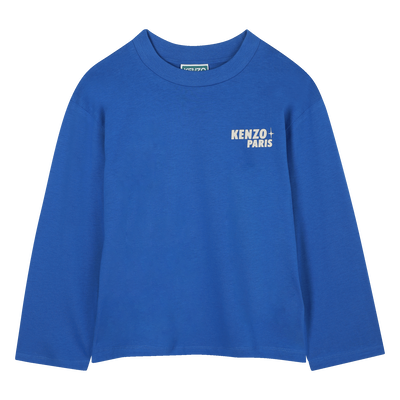 T-shirt &agrave; manches longues KENZO KIDS GARCON