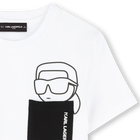 T-shirt &agrave; manches courtes KARL LAGERFELD KIDS 
                    GARCON