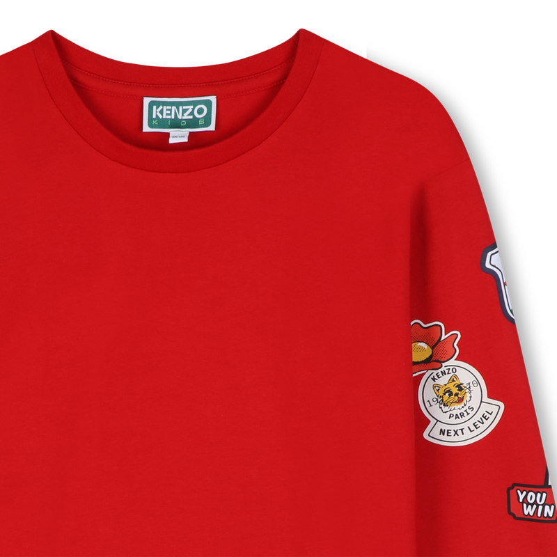 T-shirt met lange mouwen KENZO KIDS 
                        GIRL