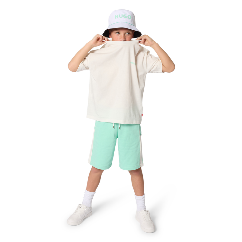 T-SHIRT MET KORTE MOUWEN HUGO 
                        BOY