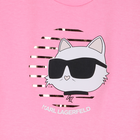 Robe manches courtes KARL LAGERFELD KIDS 
                    FILLE