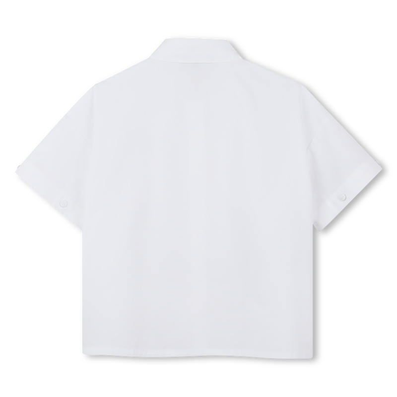 Chemise en popeline de coton DKNY 
                        FILLE