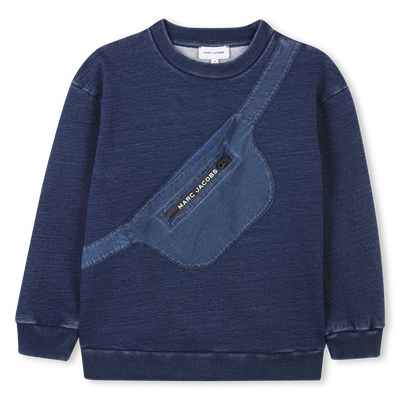 Fleece sweatshirt met print MARC JACOBS BOY