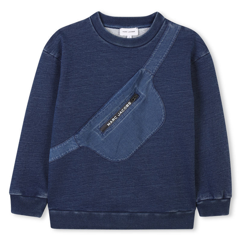 Fleece sweatshirt met print MARC JACOBS 
                        BOY