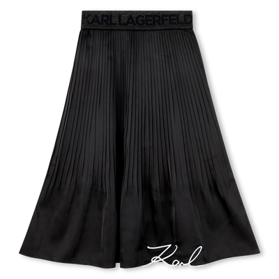JUPE PLISS&Eacute;E KARL LAGERFELD KIDS FILLE