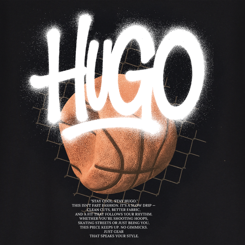 Tee-shirt manches courtes HUGO 
                        GARCON