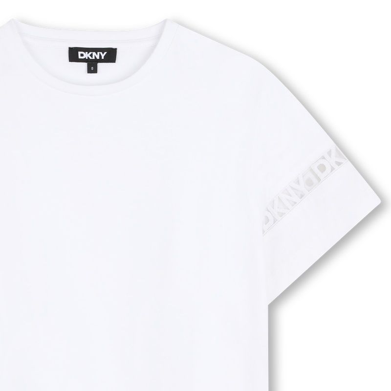 T-SHIRT MANCHES COURTES DKNY 
                        FILLE