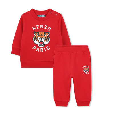 Sweatshirt en broek in fleece KENZO KIDS UNISEX