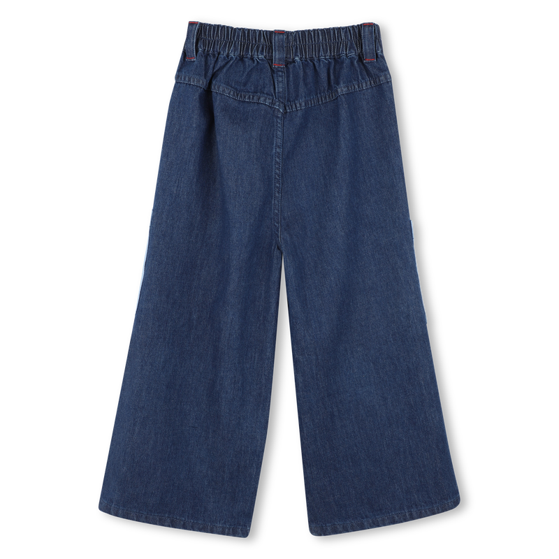 Jean &agrave; taille &eacute;lastiqu&eacute;e KENZO KIDS 
                        FILLE