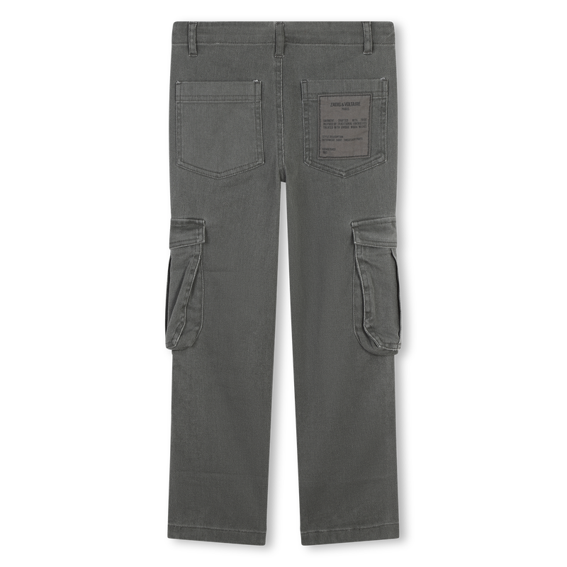 Pantalon cargo boutonn&eacute; ZADIG & VOLTAIRE 
                        GARCON