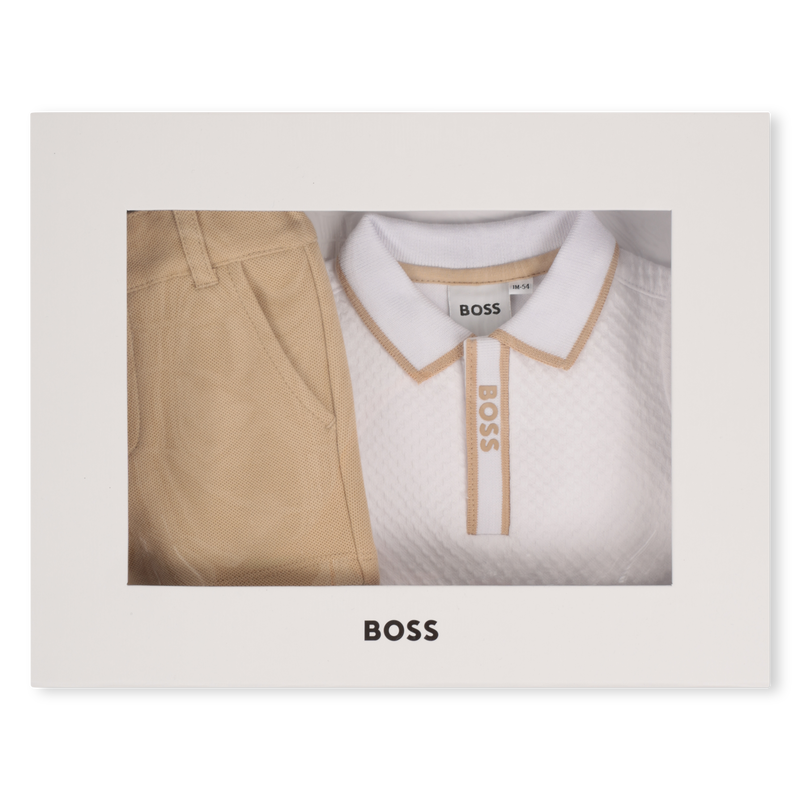 Ensemble short et polo BOSS 
                        GARCON