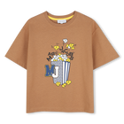 T-shirt met korte mouwen, ZAND, hi-res
