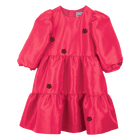 Tafzijde jurk KENZO KIDS 
                    GIRL