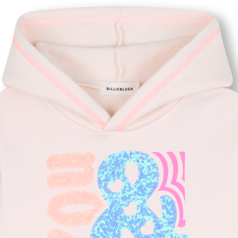 Bi-materiaal jurk BILLIEBLUSH 
                        GIRL