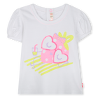 T-shirt manches courtes BILLIEBLUSH 
                    FILLE