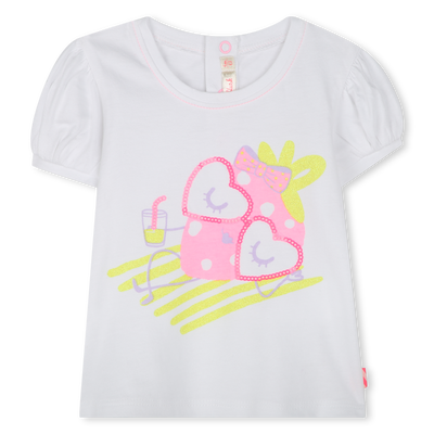 Katoenen T-shirt korte mouwen BILLIEBLUSH GIRL