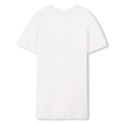 Katoenen jurk met korte mouwen MARC JACOBS GIRL