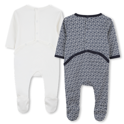 Set van twee katoenen pyjama's KENZO KIDS UNISEX