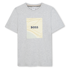 T-shirt met korte mouwen, SPIKKELGRIJS, hi-res