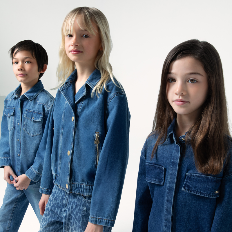 Jeans met luipaardprint ZADIG & VOLTAIRE 
                        GIRL