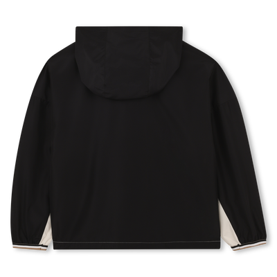 Coupe-vent bicolore &agrave; capuche BOSS GARCON