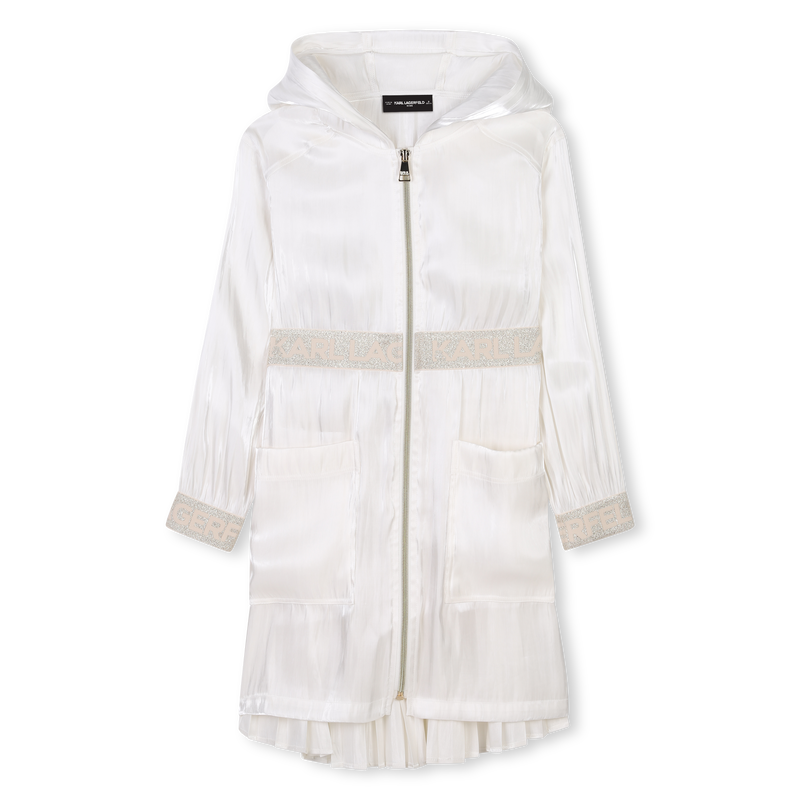 Coupe-vent  &agrave; capuche KARL LAGERFELD KIDS 
                        FILLE