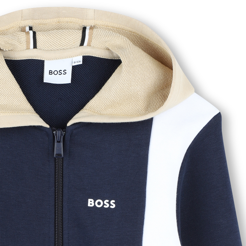 Fleece sweatshirt met capuchon BOSS 
                        BOY