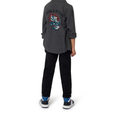 Overhemd met borduurwerk ZADIG & VOLTAIRE BOY