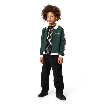 Tee-shirt manches courtes KARL LAGERFELD KIDS GARCON