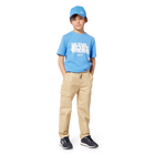 Katoenen T-shirt korte mouwen BOSS 
                    BOY