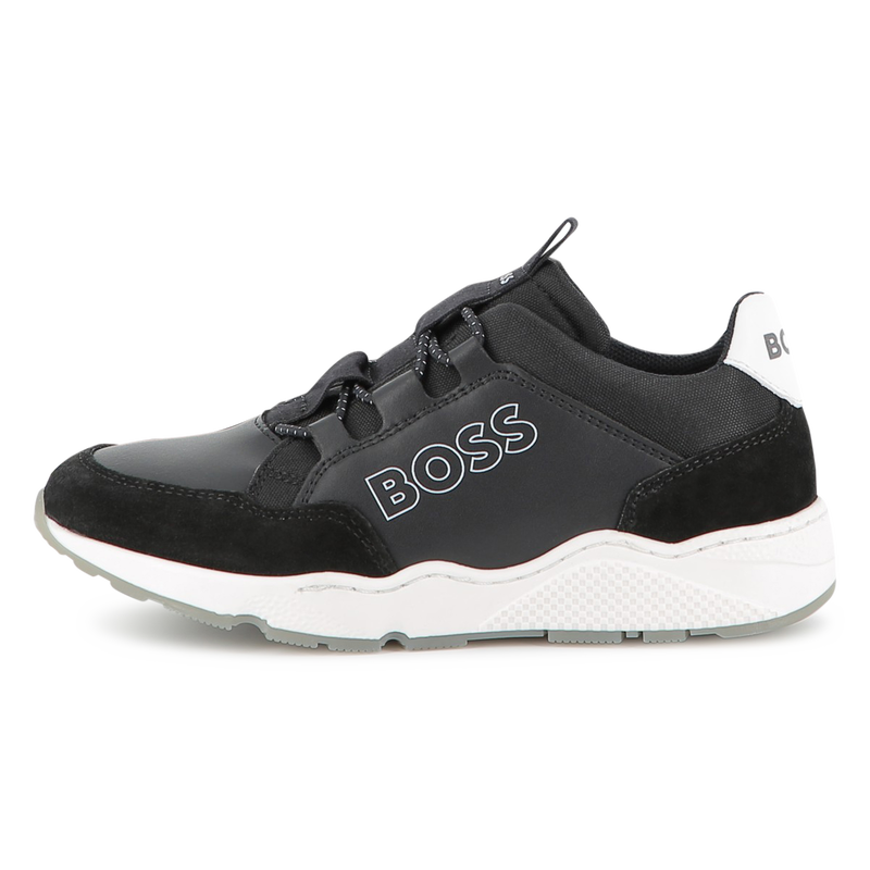 Baskets en simili BOSS 
                        GARCON