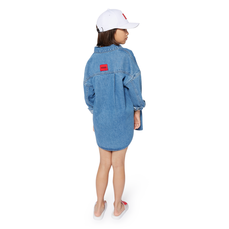 Claquettes avec badges HUGO 
                        FILLE