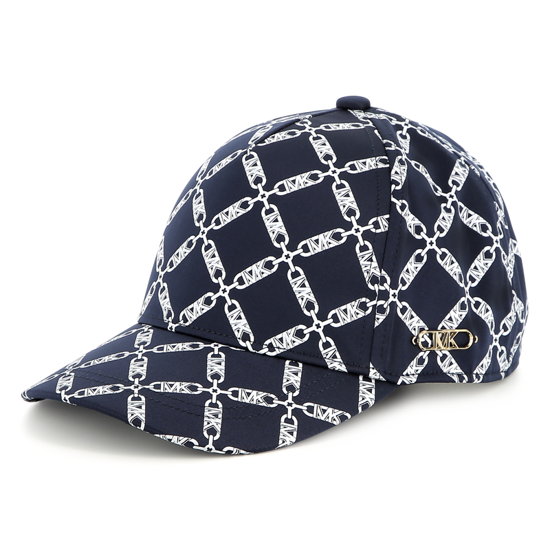 Casquette satin&eacute;e &agrave; motifs MICHAEL KORS 
                        FILLE
