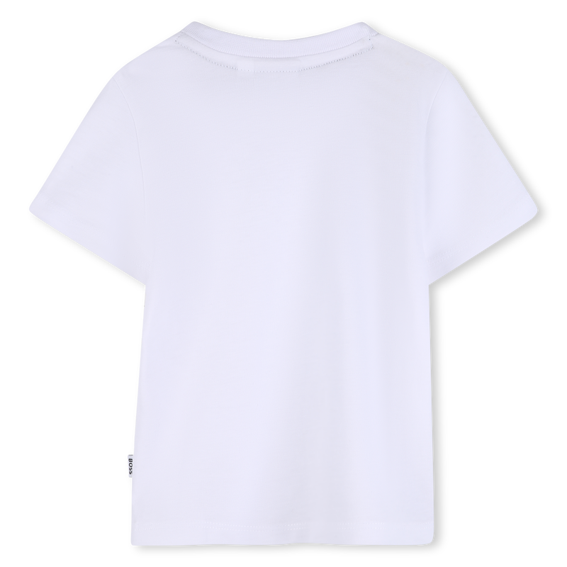 T-SHIRT MET KORTE MOUWEN BOSS 
                        BOY
