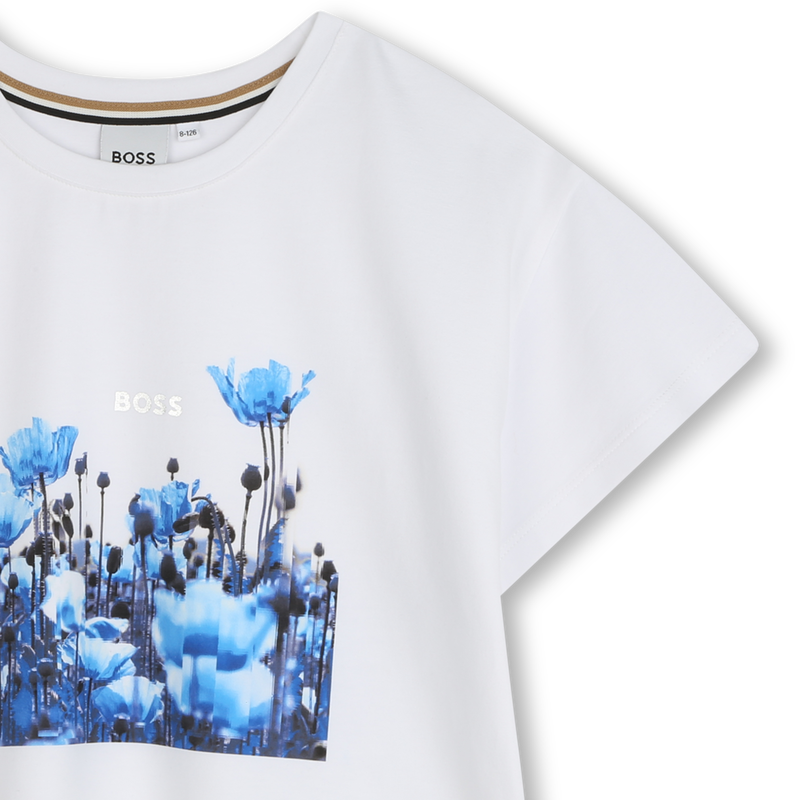 T-shirt &agrave; manches courtes BOSS 
                        FILLE