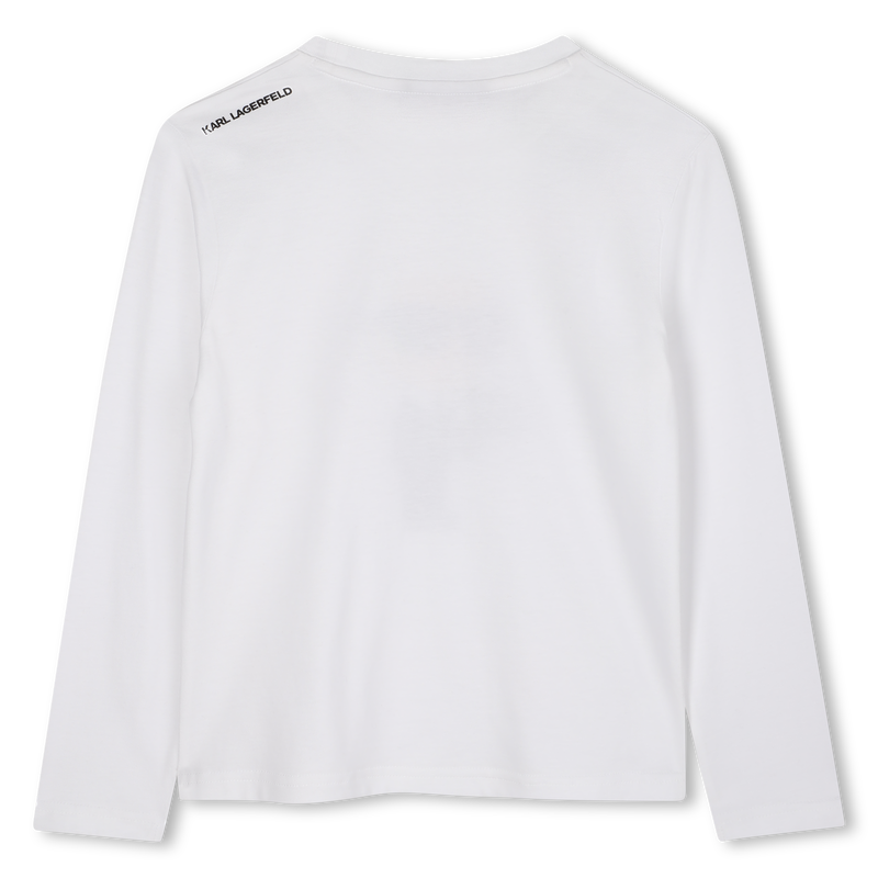 T-shirt &agrave; manches longues KARL LAGERFELD KIDS 
                        GARCON
