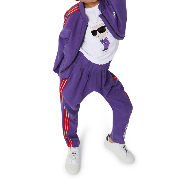 T-shirt met print KARL LAGERFELD KIDS 
                        GIRL