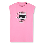 Robe manches courtes KARL LAGERFELD KIDS 
                    FILLE