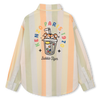 Chemise ray&eacute;e manches longues KENZO KIDS 
                    GARCON