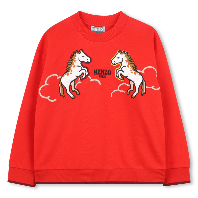 SWEAT EN MOLLETON KENZO KIDS 
                        GARCON