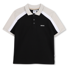 Poloshirt met korte mouwen, ZWART, hi-res