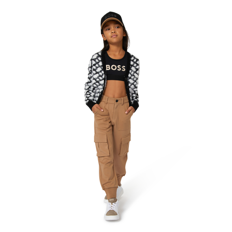 Broek met veel zakken