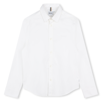 CHEMISE &Agrave; MANCHES LONGUES BOSS GARCON