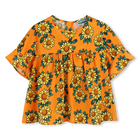 Blouse en satin de coton KENZO KIDS 
                    FILLE